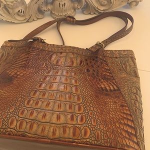 Gorgeous artisan Brahmin style bag.